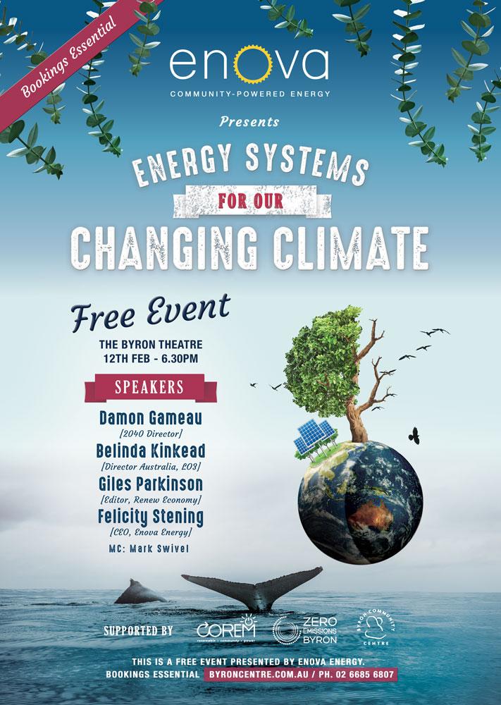 Community Event: Energy Systems for our Changing Climate
